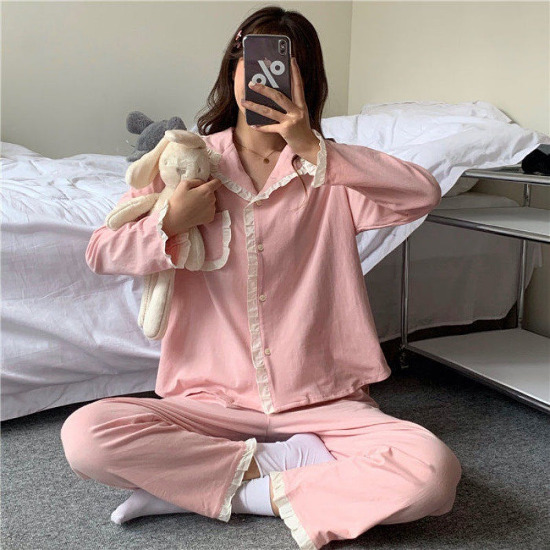 Women's Fashion Simple Home Clothes Suit
