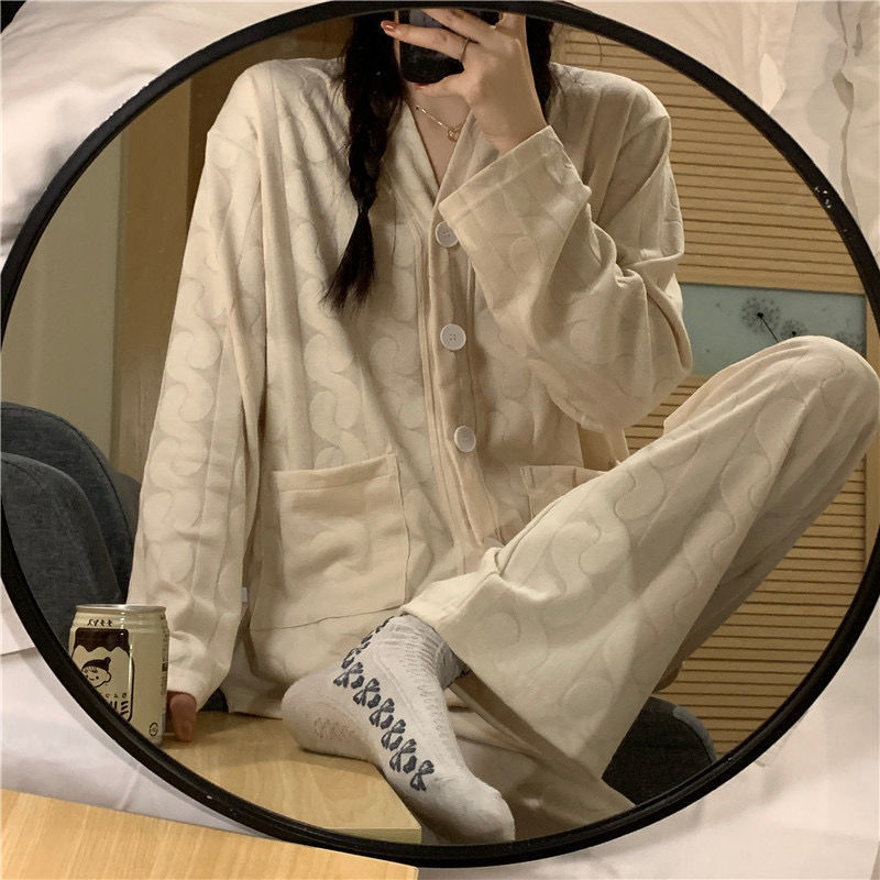 Women's Fashion Simple Home Clothes Suit