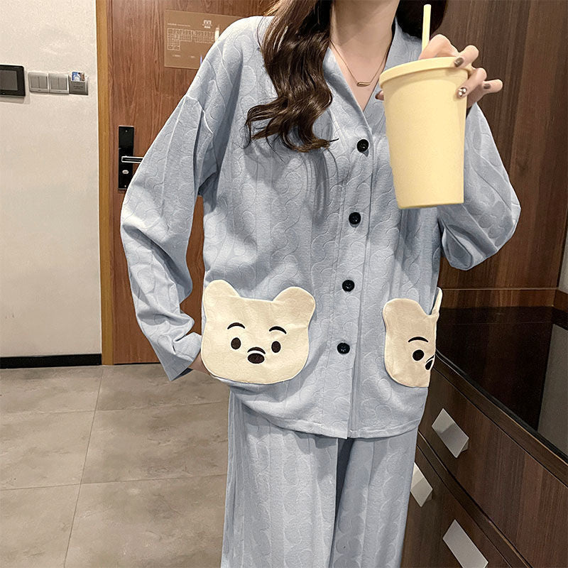 Women's Fashion Simple Home Clothes Suit