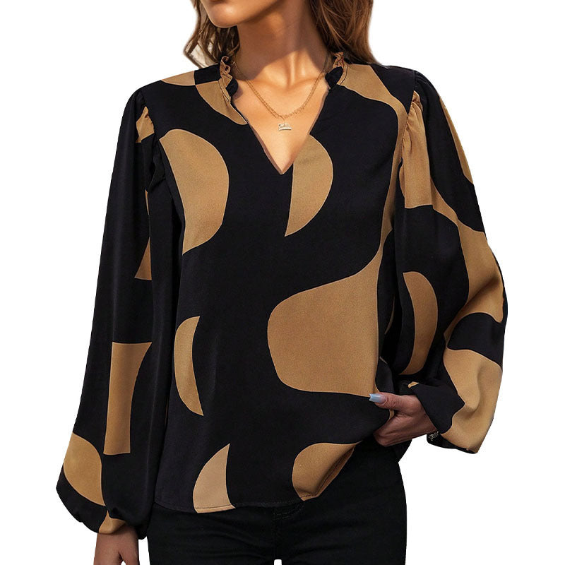 Fashion Women's Digital Printing Loose Clothes