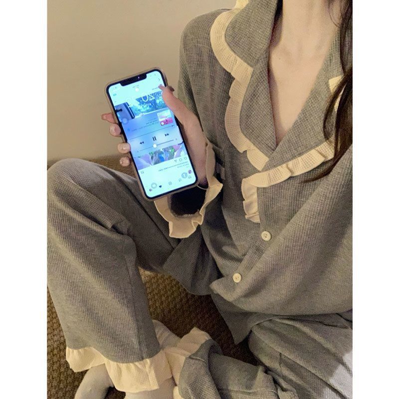 Women's Fashion Simple Home Clothes Suit