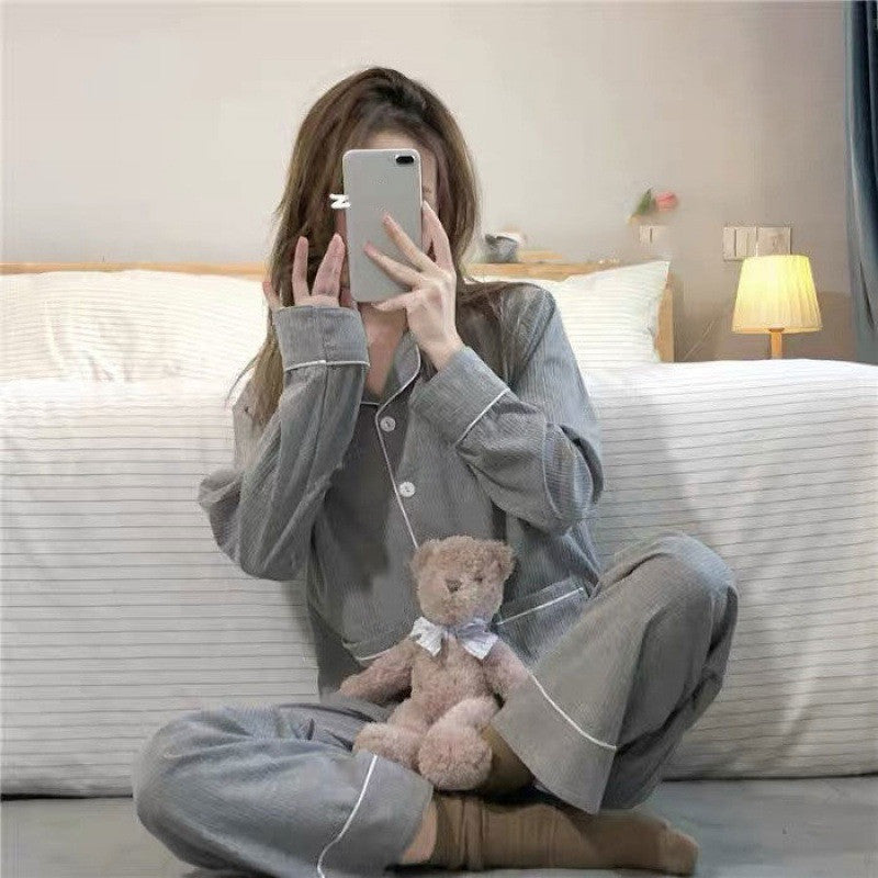 Women's Fashion Simple Home Clothes Suit