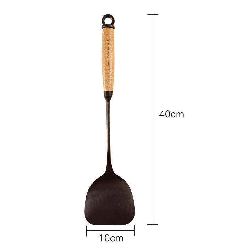 Household Kitchen Wooden Handle Shovel Cooking Utensils Set