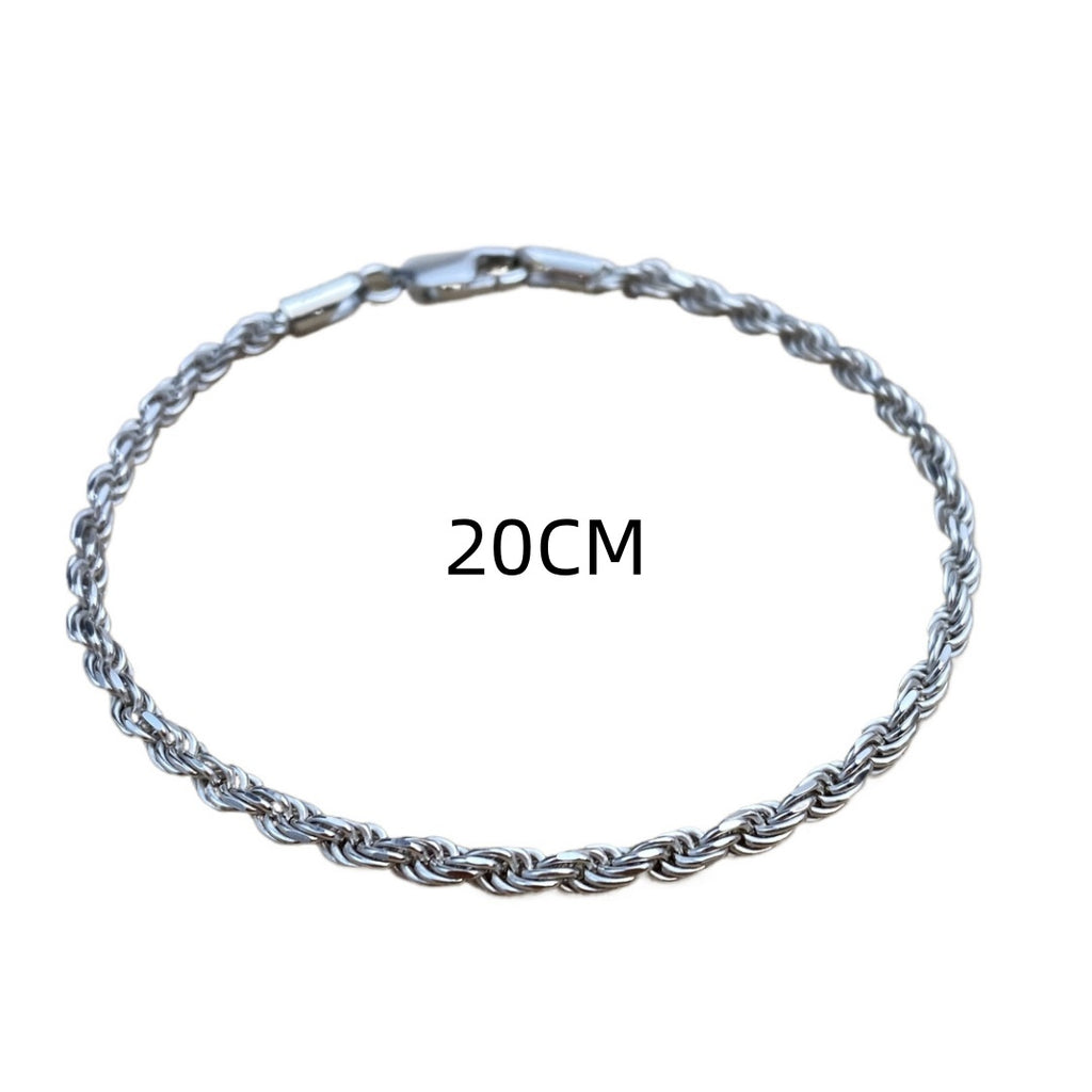 Male And Female Personality Simple Twist Bracelet